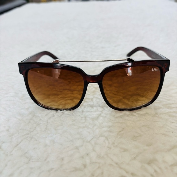 Christian Dior Brown Gradient Women Square Oversized Sunglasses main image 5